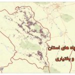 شیپ فایل چاه های استان چهارمحال و بختیاری