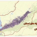 شیپ فایل چاه های استان گلستان