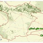 شیپ فایل چشمه های استان قزوین