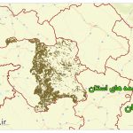 شیپ فایل چشمه های استان کردستان