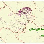 شیپ فایل چشمه های استان کرمانشاه