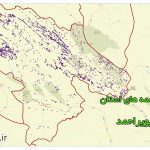 شیپ فایل چشمه های استان کهگیلویه و بویراحمد