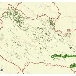 شیپ فایل چشمه های استان لرستان