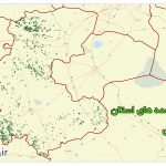 شیپ فایل چشمه های استان مرکزی
