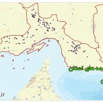 شیپ فایل چشمه های استان هرمزگان
