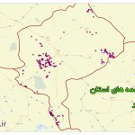 شیپ فایل چشمه های استان یزد