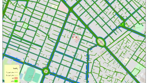 رو و پیاده رو آیلند و لچکی