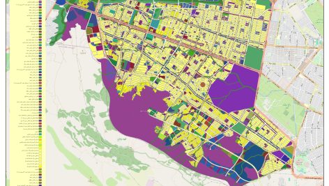 تفصیلی مصوب جنوب غرب مشهد