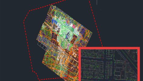 فایل اتوکد شهر چناران